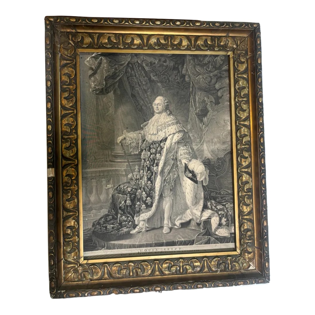 Portrait of King Louis XVI in Coronation Regalia (1 of 4)