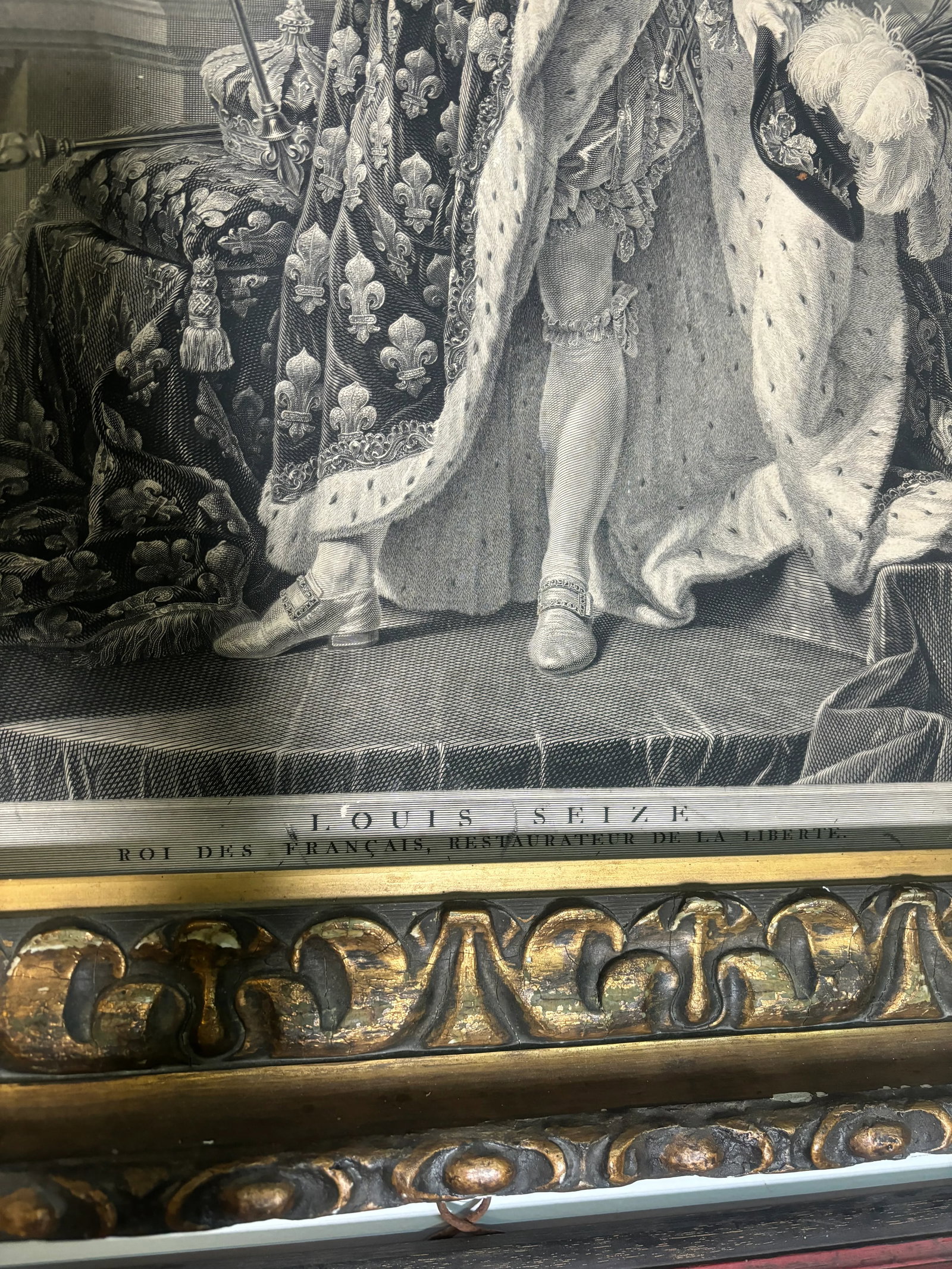 Portrait of King Louis XVI in Coronation Regalia - 2