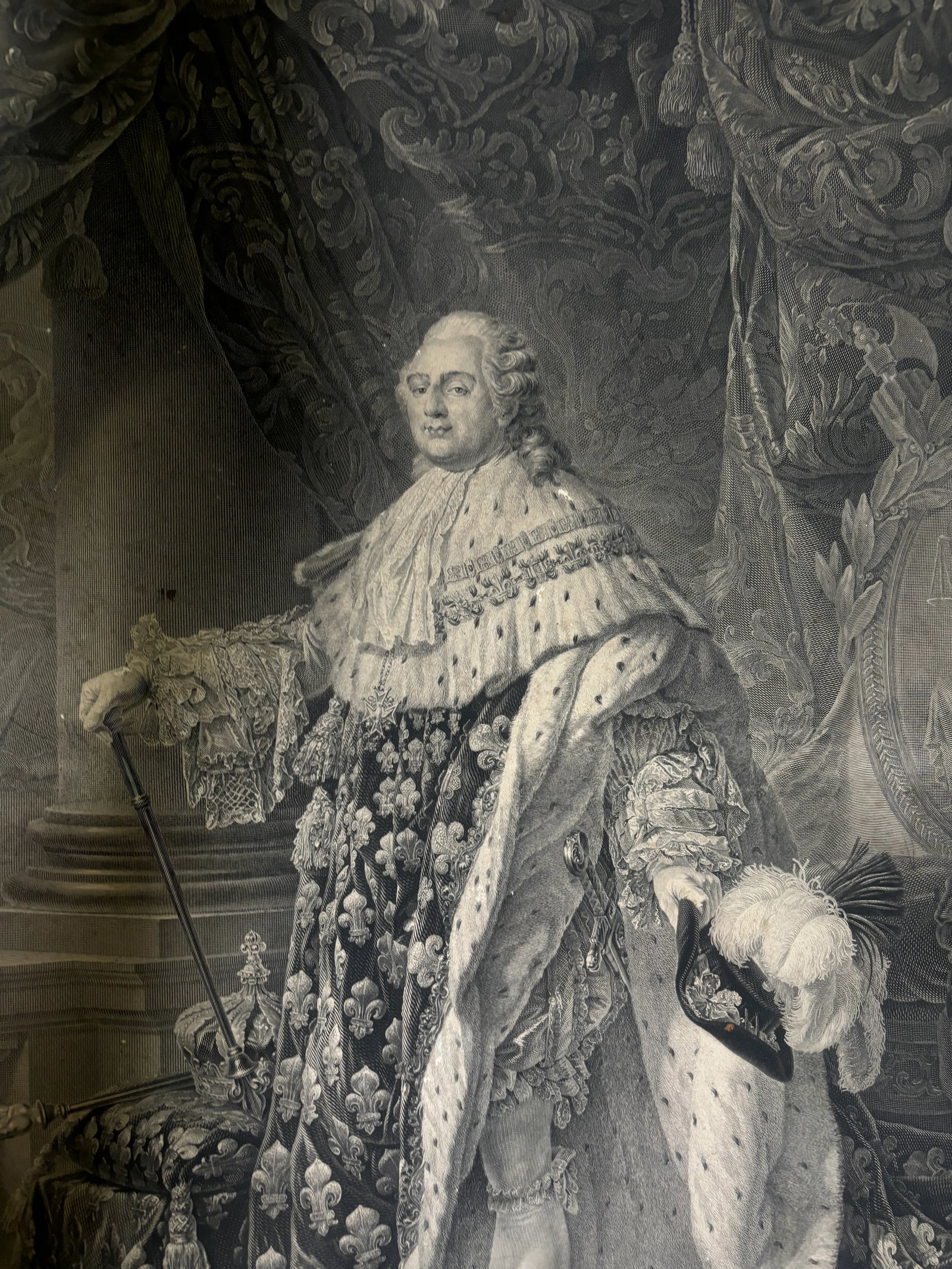 Portrait of King Louis XVI in Coronation Regalia - 3