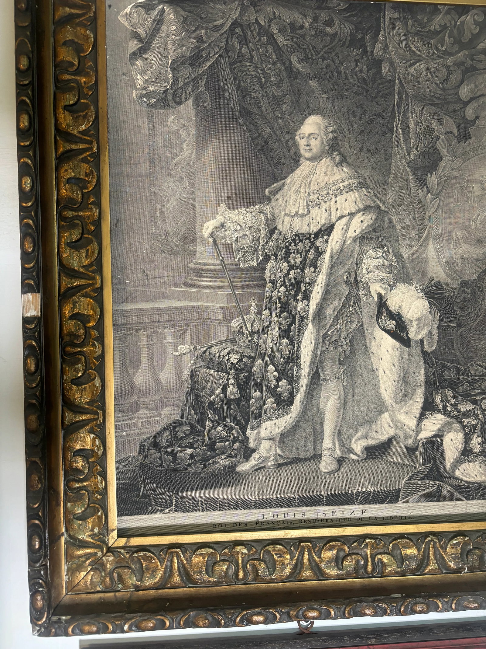 Portrait of King Louis XVI in Coronation Regalia - 4