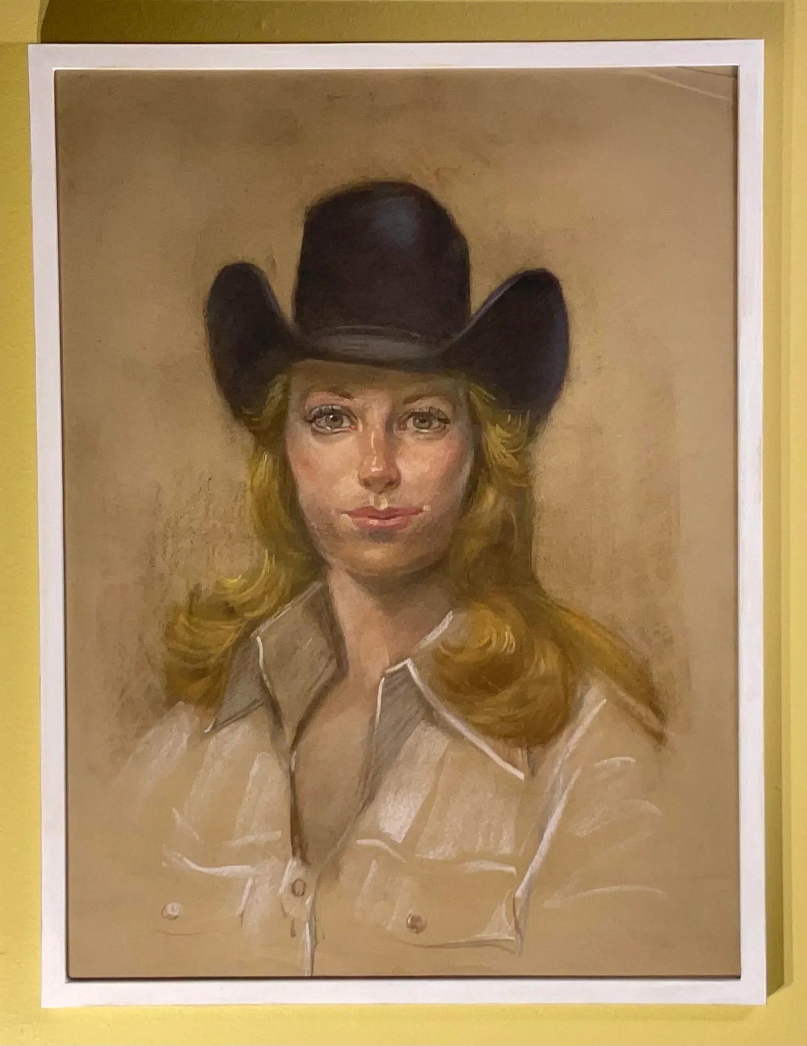 Portrait of a Woman in Black Hat - 10