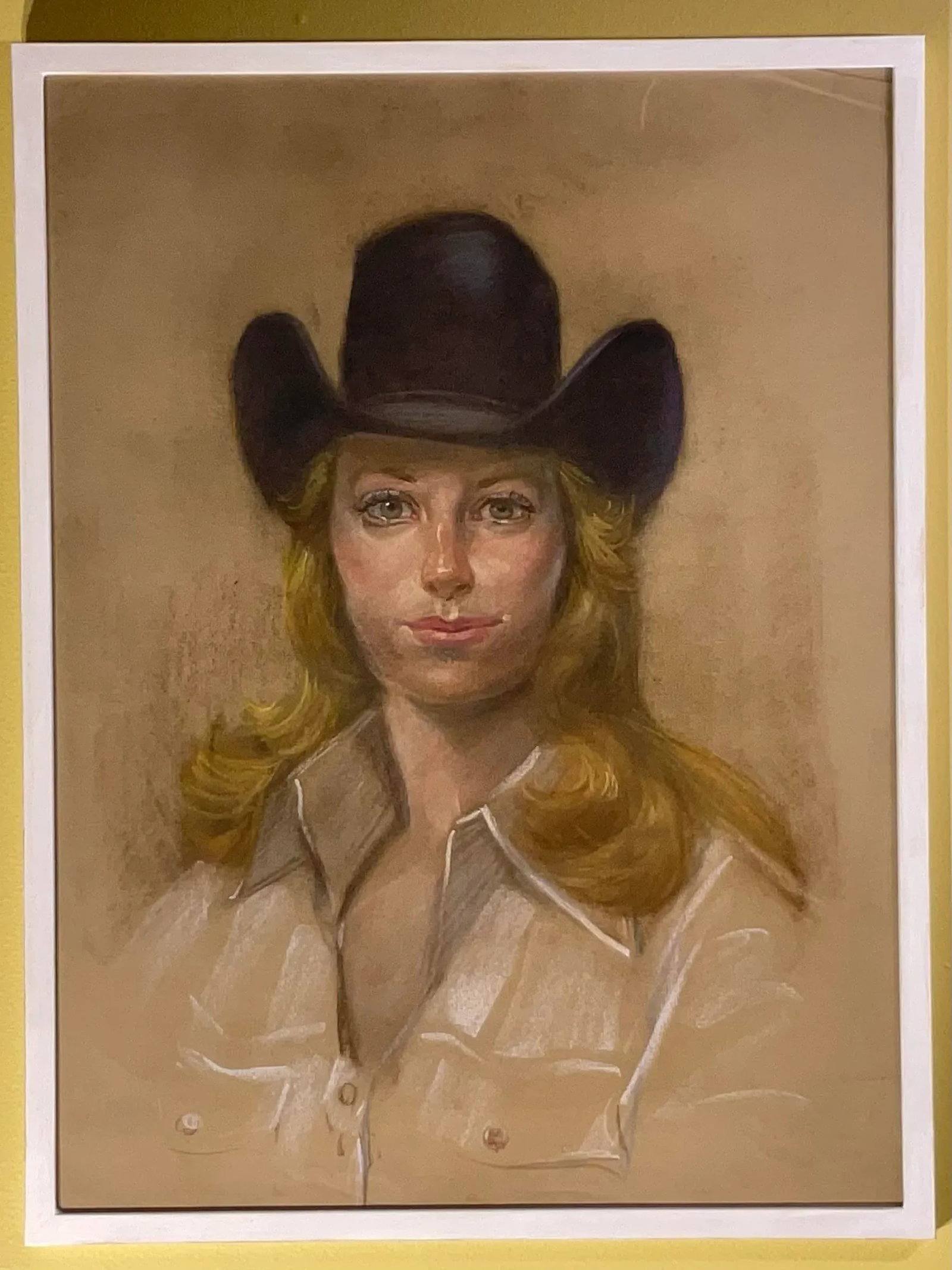 Portrait of a Woman in Black Hat - 9