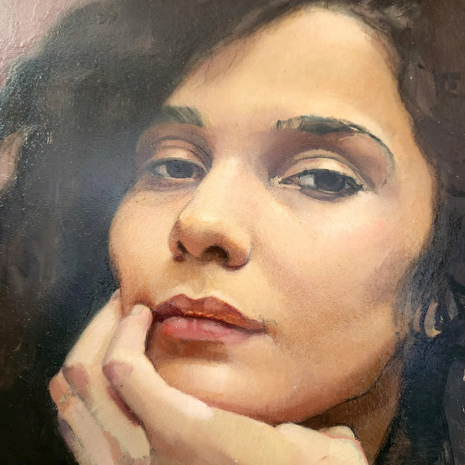 Portrait of a Woman, Oil Painting on Panel - 2