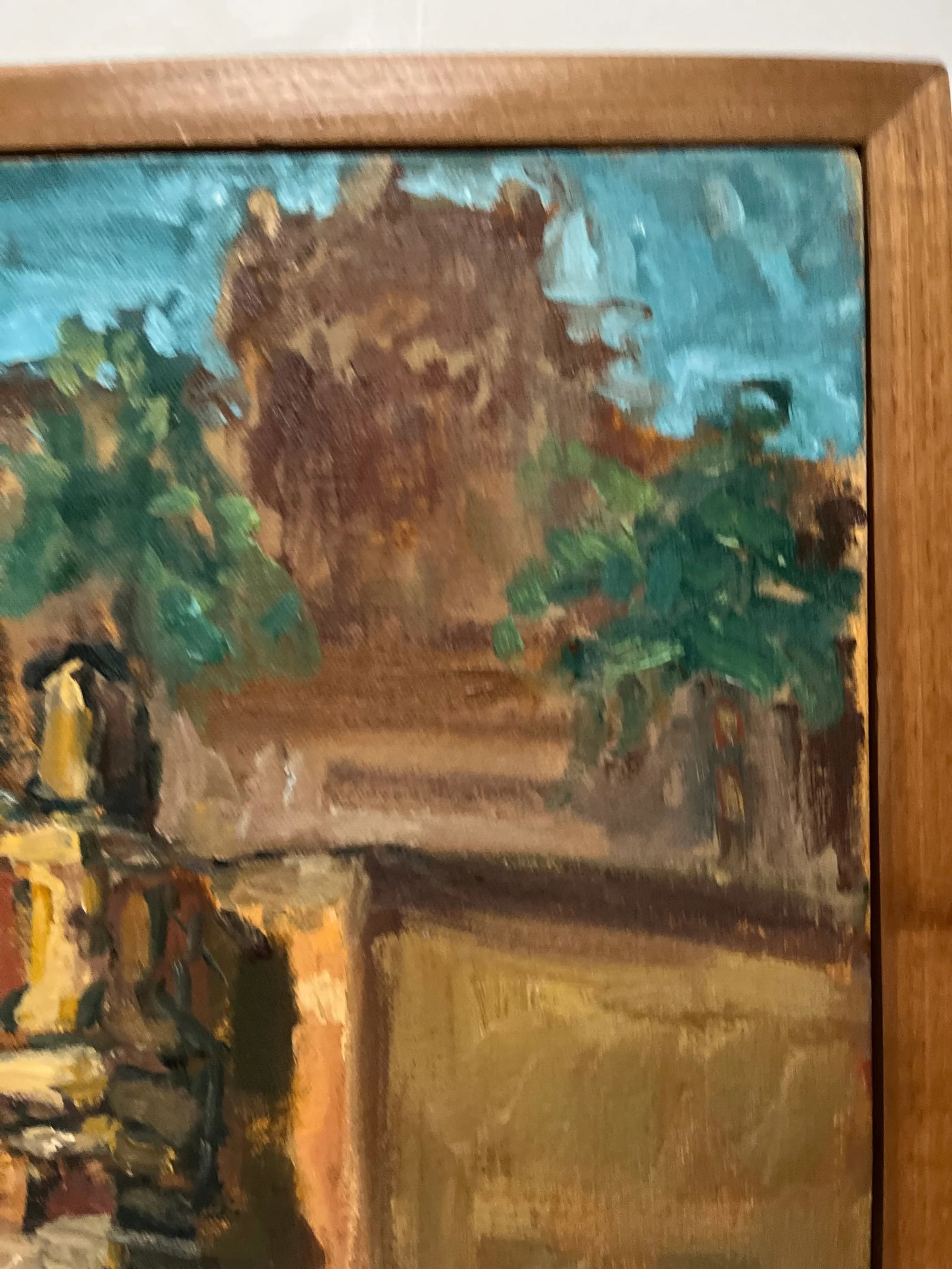 Late Twentieth Century Original California Landscape Oil on Canvas, Signed by Artist, Framed - 6
