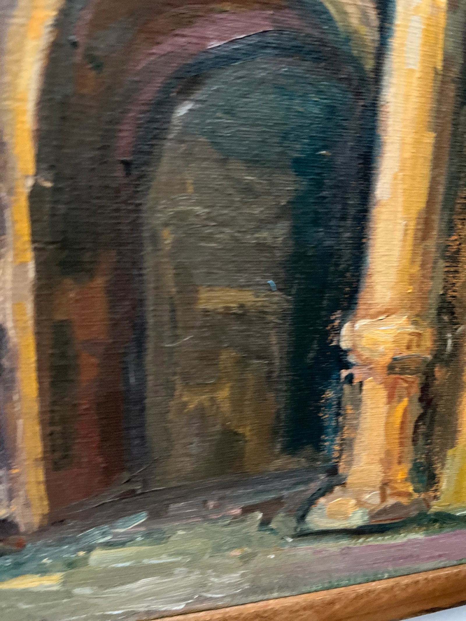 Late Twentieth Century Original California Landscape Oil on Canvas, Signed by Artist, Framed - 8