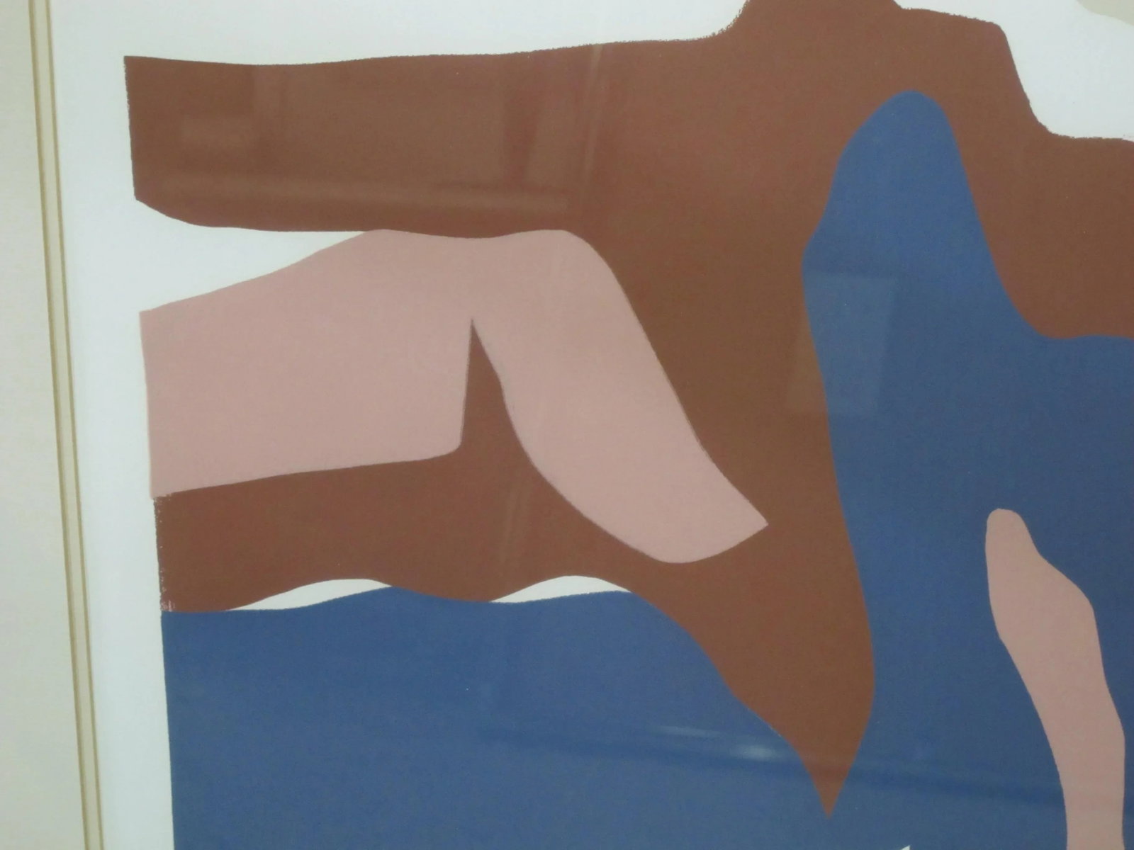 Abstract Mid Century Modern Signed Limited Edition Landscape Canyons Print - 5