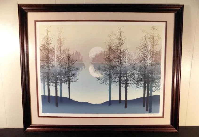 James Hagen 'Silver Oaks' Signed #'D Serigraph Framed Print - 11