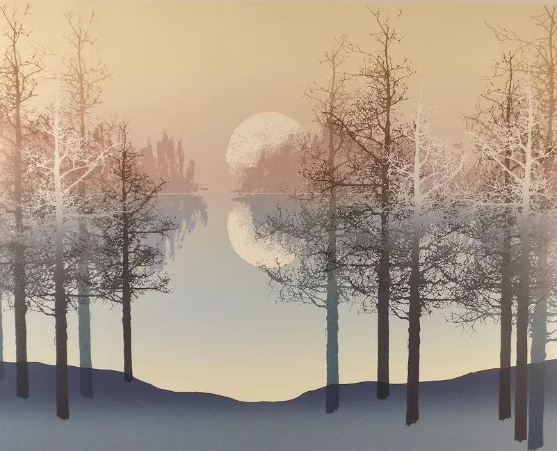 James Hagen 'Silver Oaks' Signed #'D Serigraph Framed Print - 7