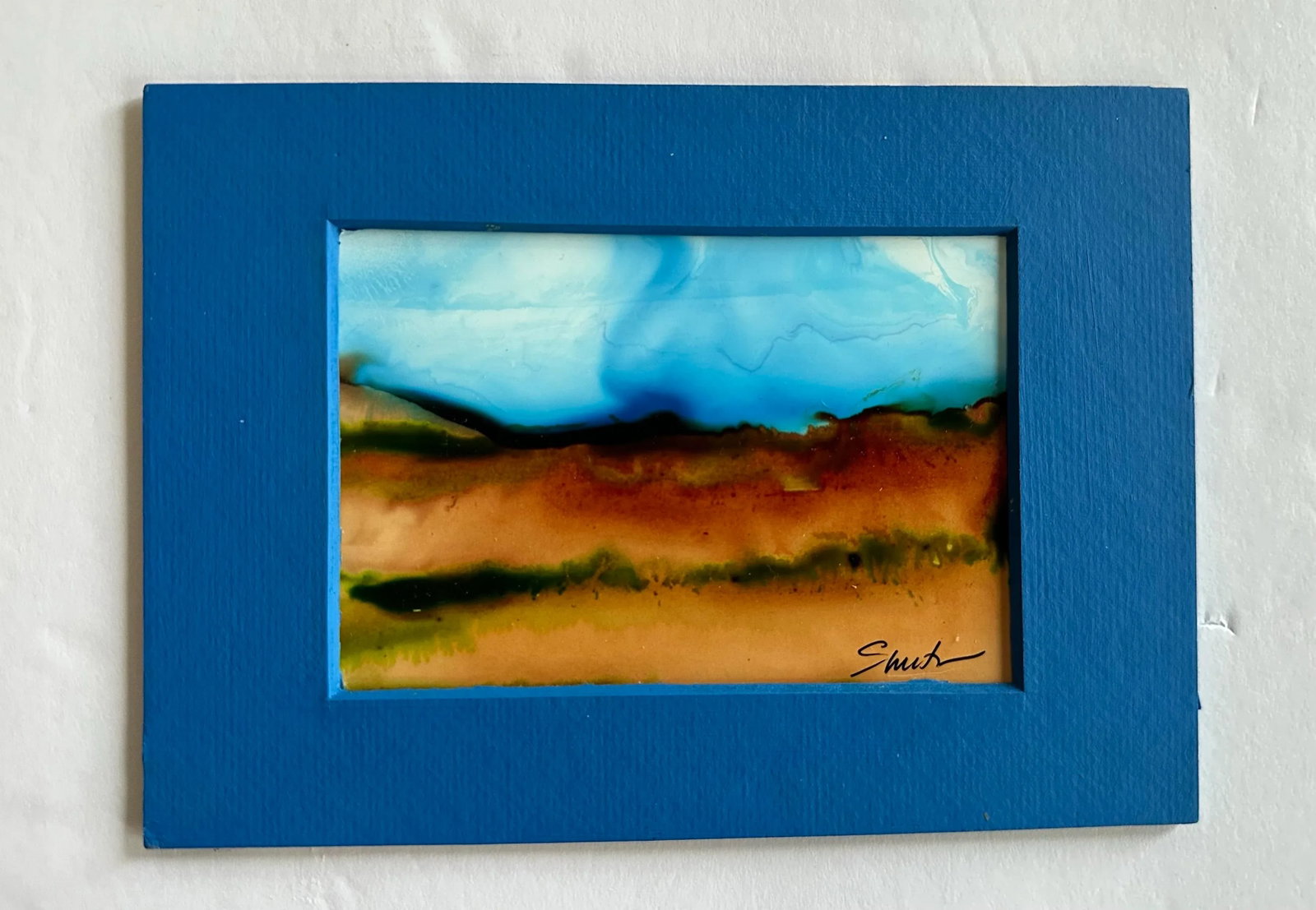 Framed Signed Original Watercolor Painting - 4