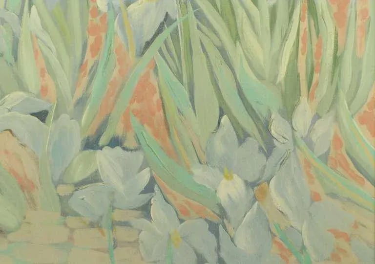 Lee Reynolds 60" X 48" Impressionist Garden Oil on Canvas - 4