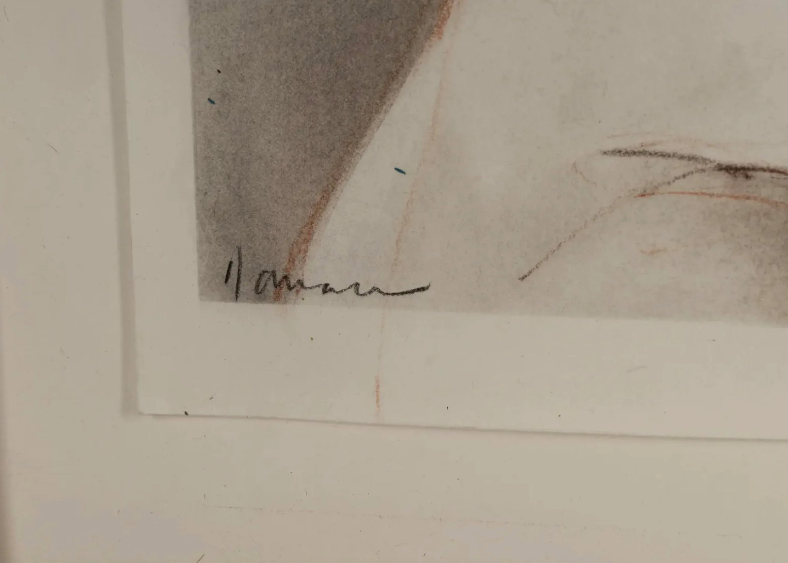 Contemporary Figurative Artist Stephen Namara 'Anna' Original Work on Paper - 4