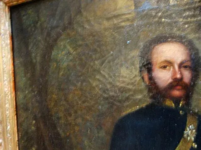 Alexander Melville Portrait of a Mexican Officer C 1865 - 4