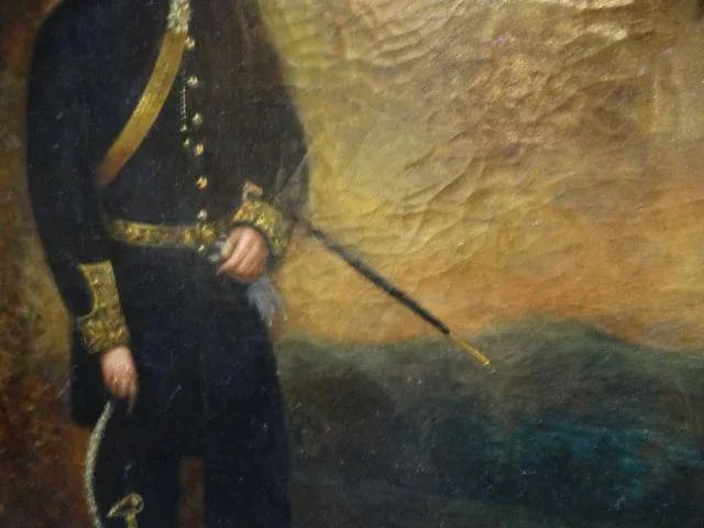 Alexander Melville Portrait of a Mexican Officer C 1865 - 8