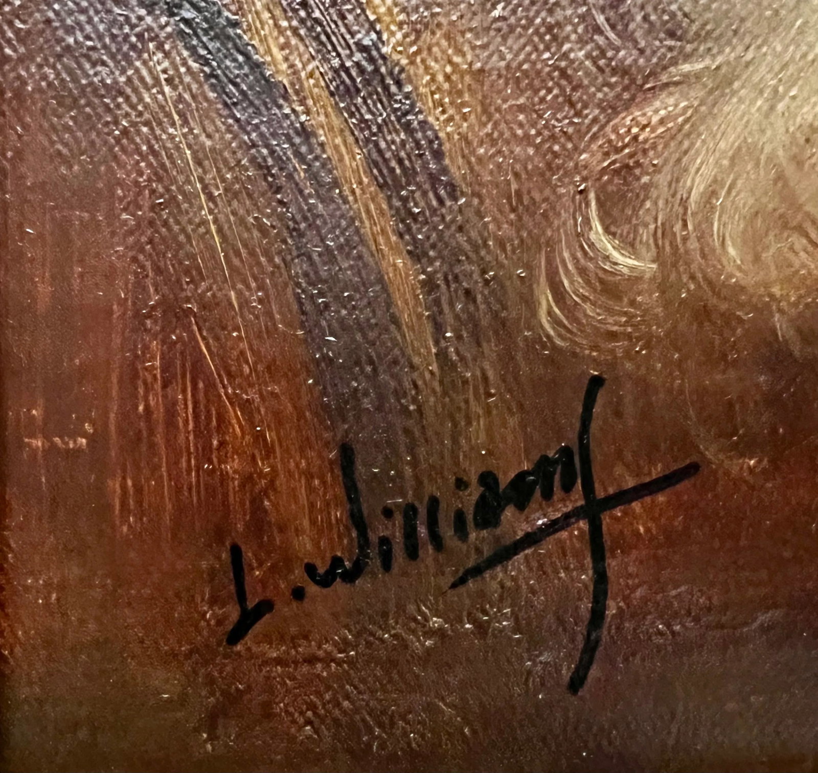 19th Century Isaac L. Williams Signed Portrait of Man With a Beard, Framed - 7