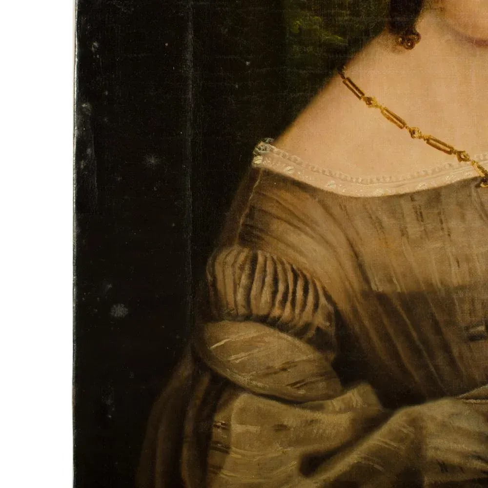 A Mid-Nineteenth Century Portrait of a Distinguished Woman. - 5