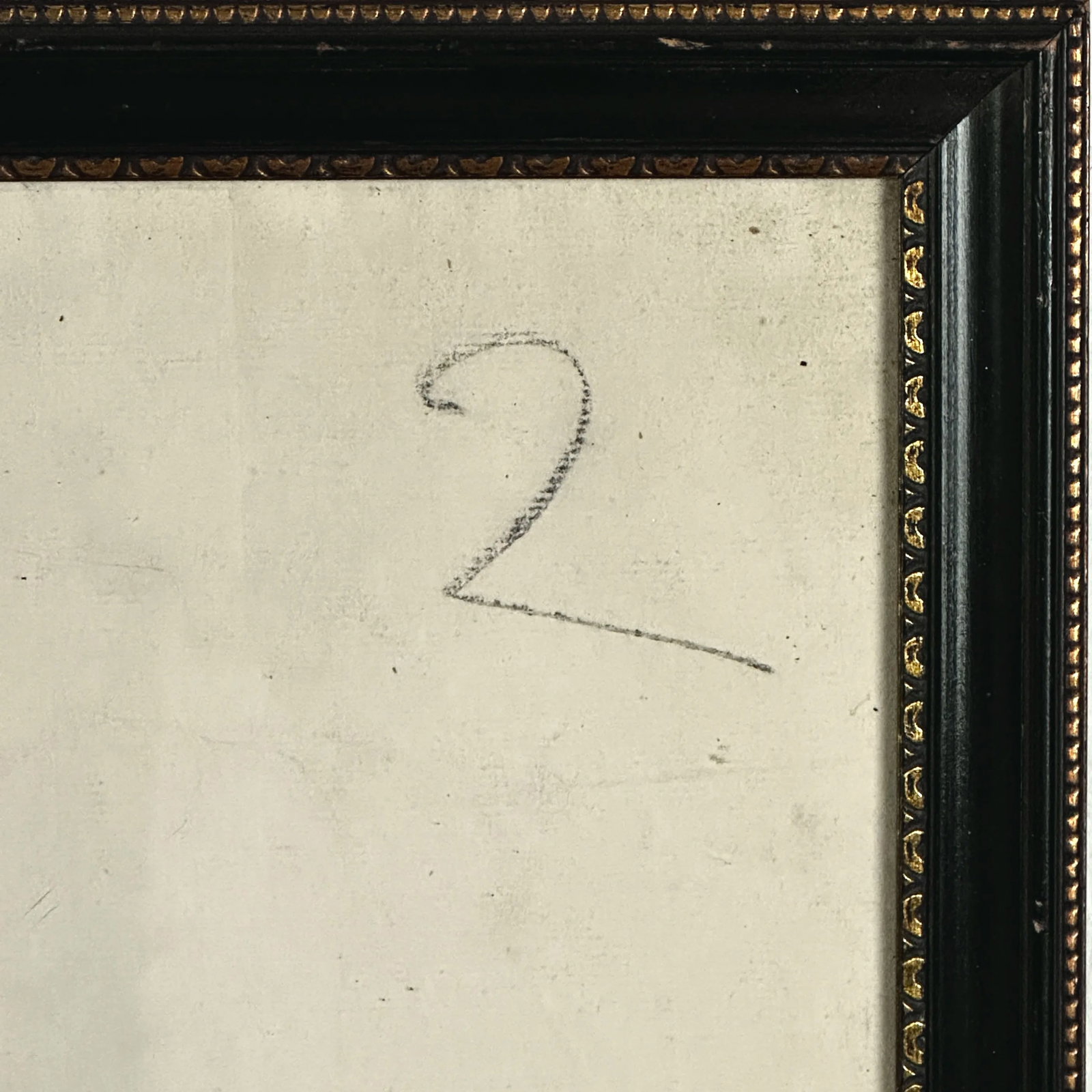 Antique Michelangelo Sculpture Classical Sketch, Signed (1880, Charcoal/Graphite on Paper) - 7