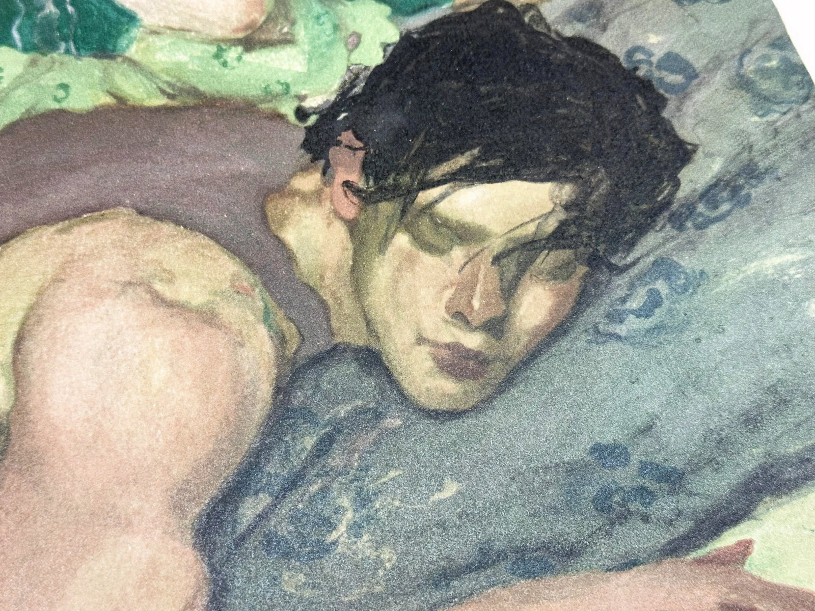 "Rhapsody in Blue" by Malcolm Liepke - Signed Limited Edition Print - 3