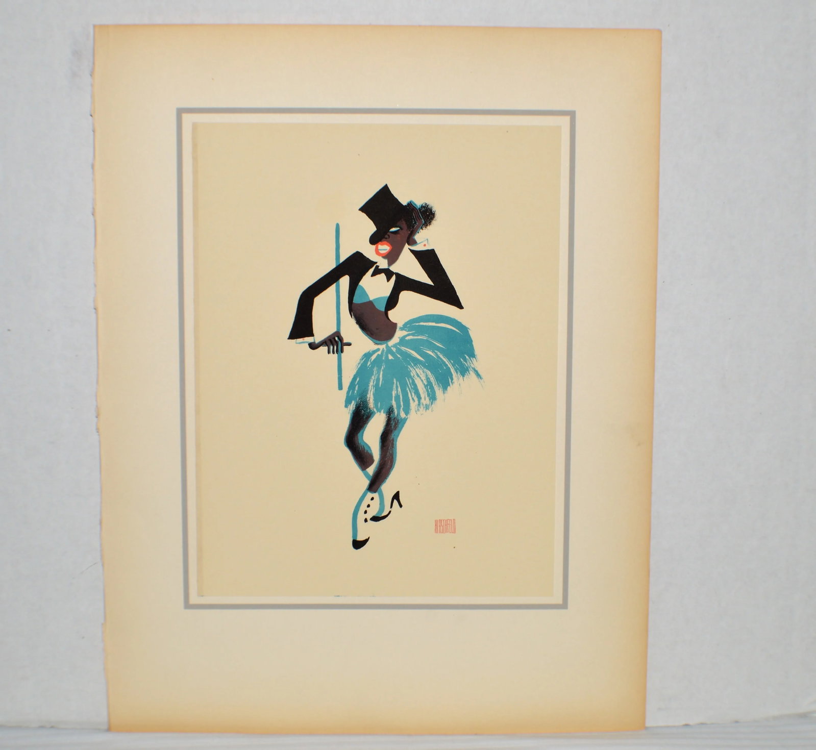 Al Hirschfeld Harlem Apollo Chorine Limited Edition Lithograph - 2