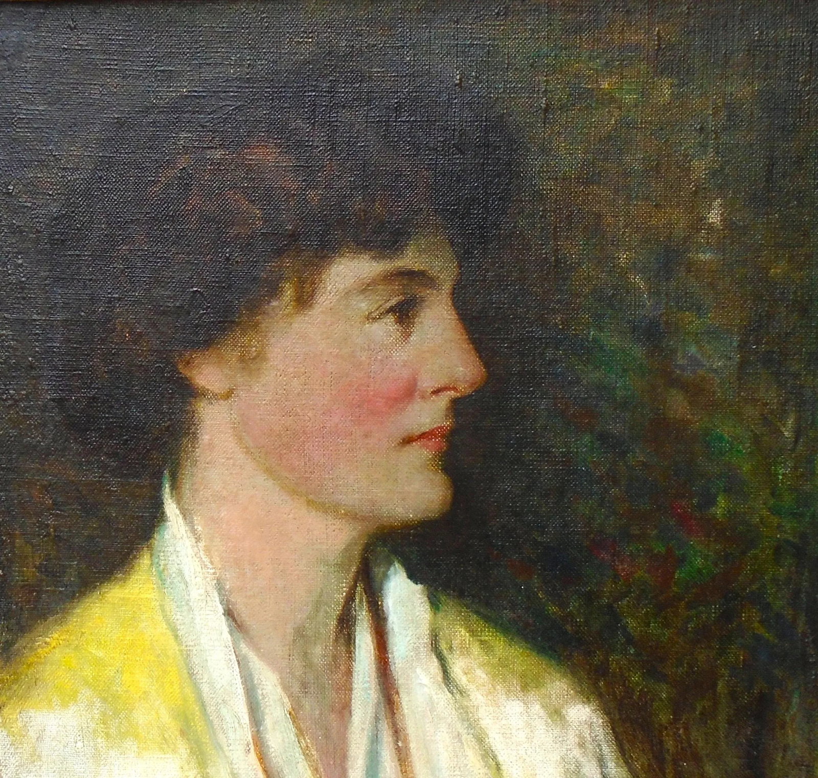 "To My Good Friend, H.R.S. - 1924" Original Oil Painting - 3