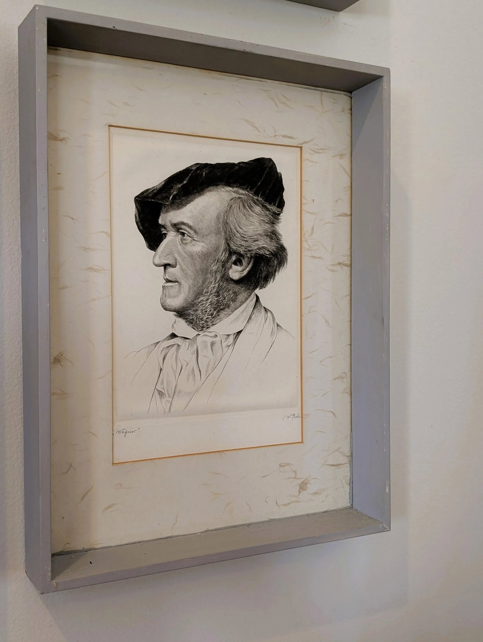 1930s Set of Eight (8) Signed Etchings of Famous Composers by Wilhelm Pech - 5