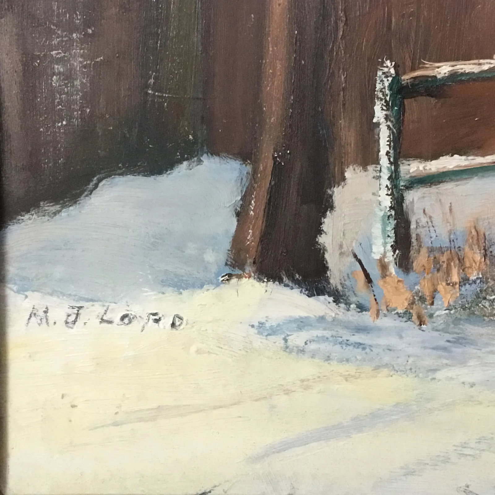The Finger Lakes Hills-Oil on Board - 4