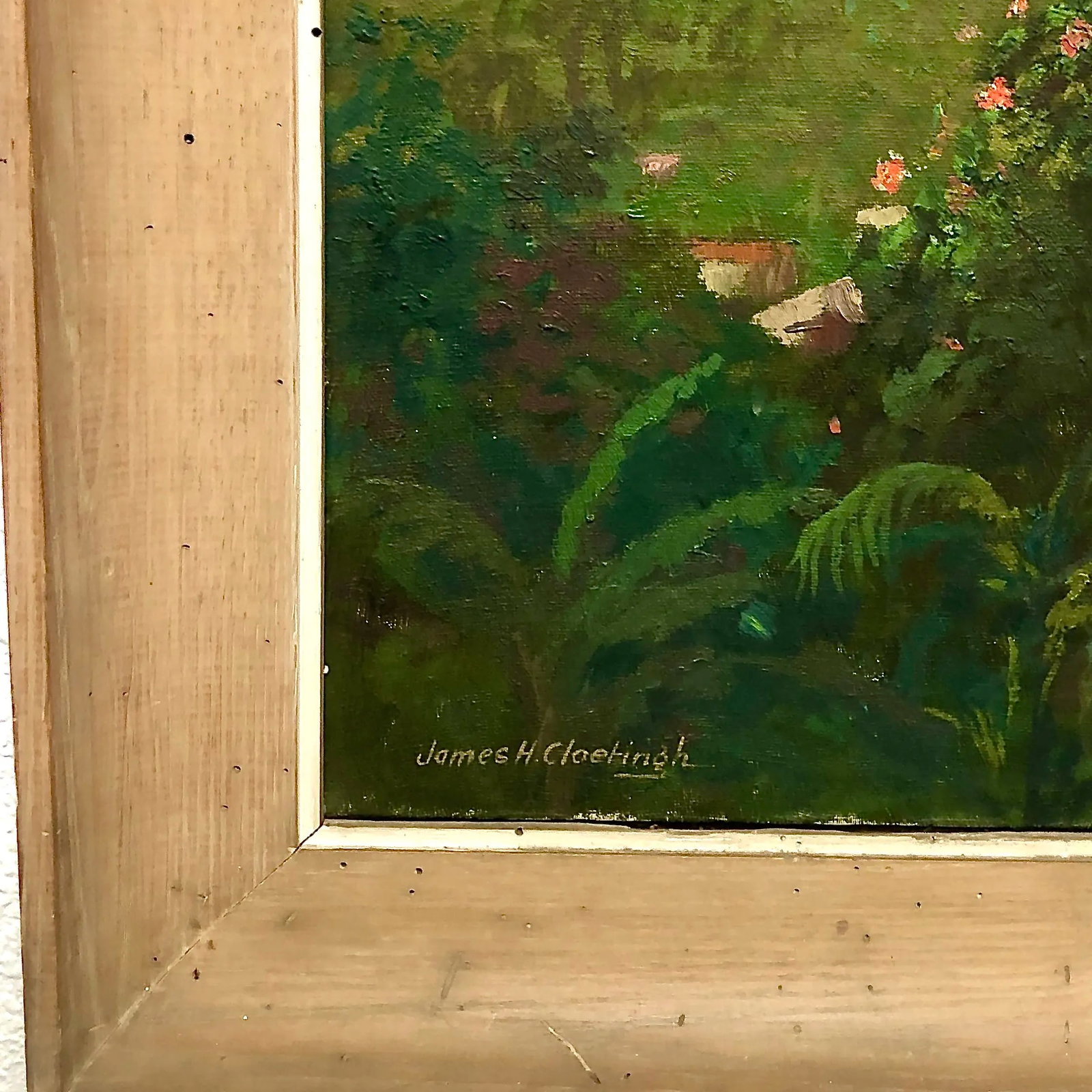 Mid Century Worldscape Oil Painting | James Cloetingh - 2