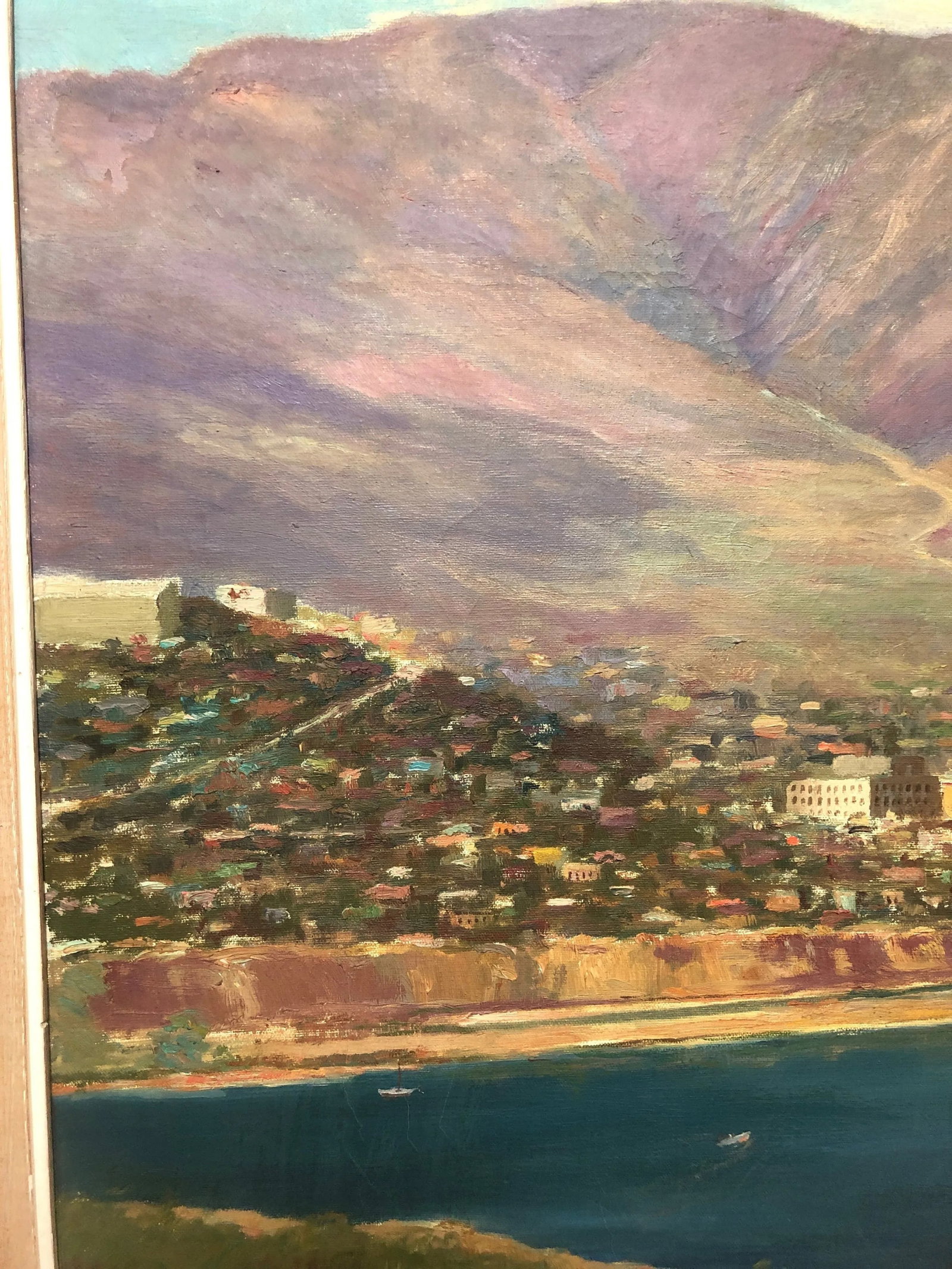 Mid Century Worldscape Oil Painting | James Cloetingh - 3