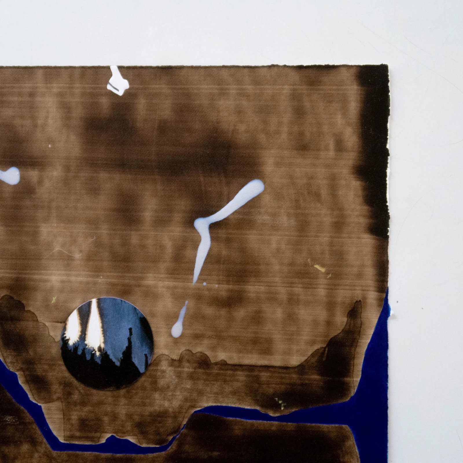 "I Fear Myself the Most" Abstract Landscape Mixed Media Painting by Casey R Klein - 4