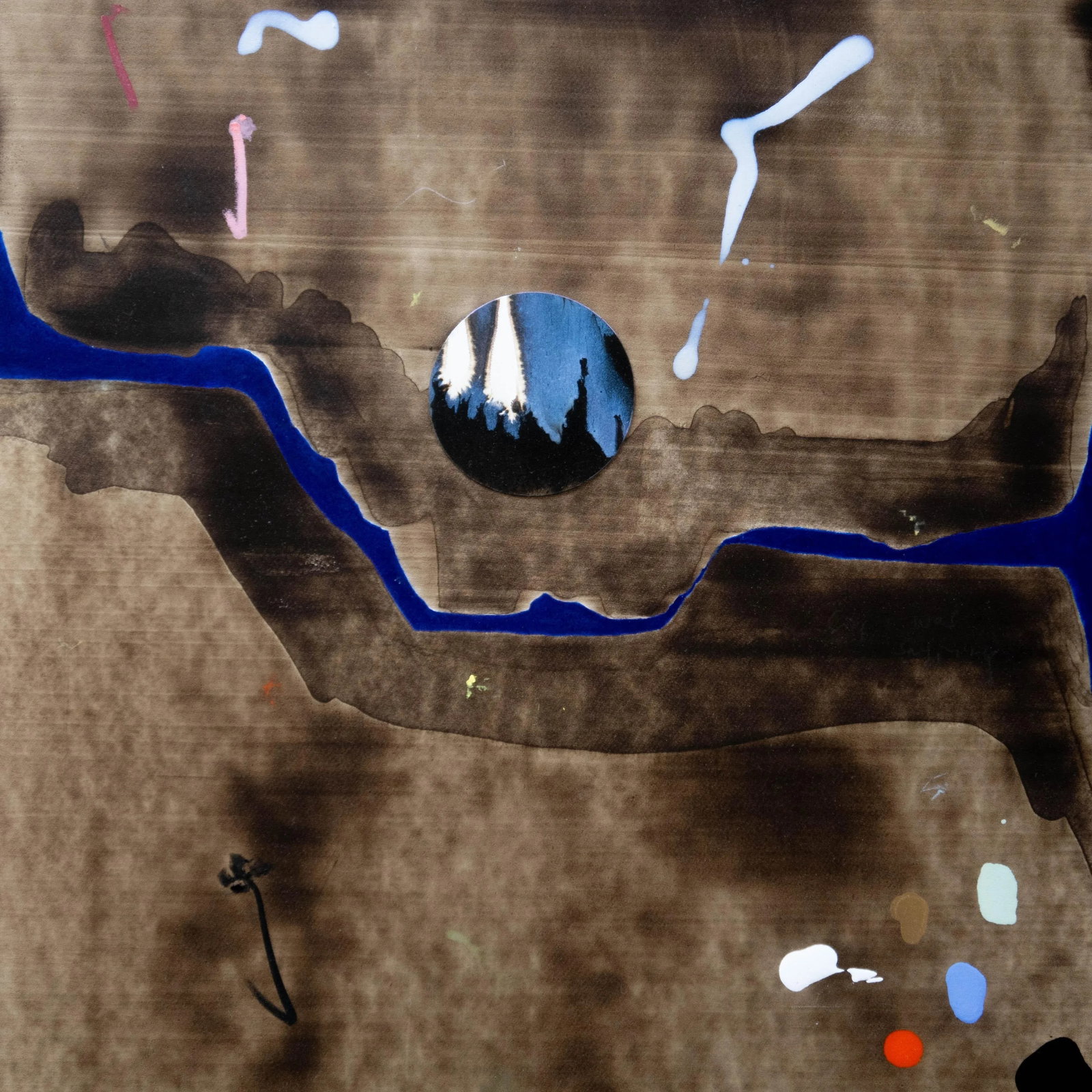 "I Fear Myself the Most" Abstract Landscape Mixed Media Painting by Casey R Klein - 5