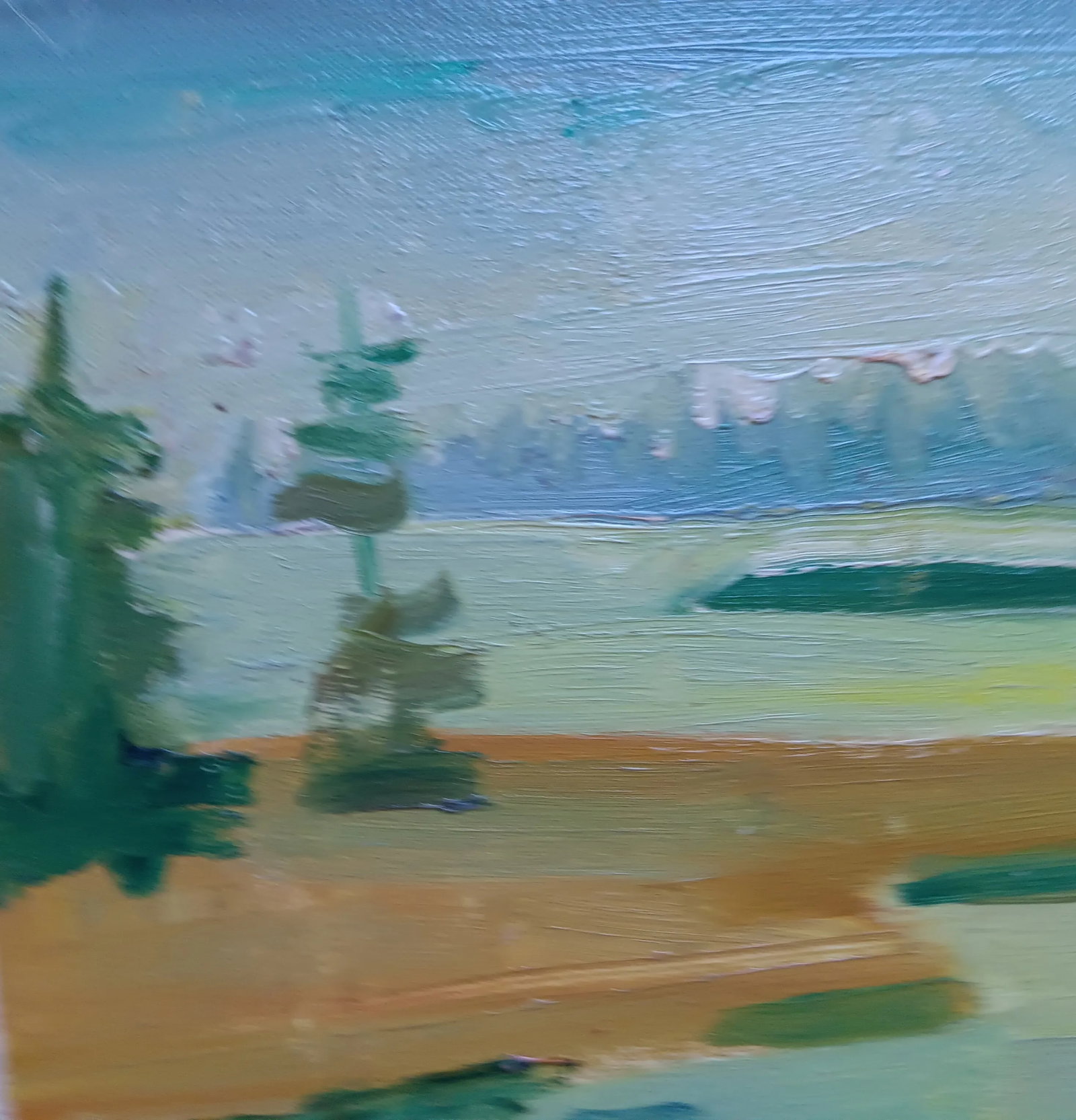 Chester, Nova Scotia Sunset Original Oil Painting - 3