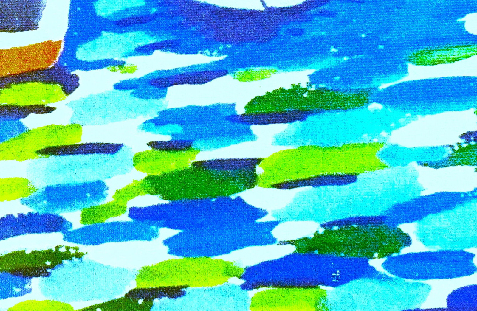 Late 20th-Century Giclee Signed Print on Canvas of Sailboats on Lake Geneva - 12
