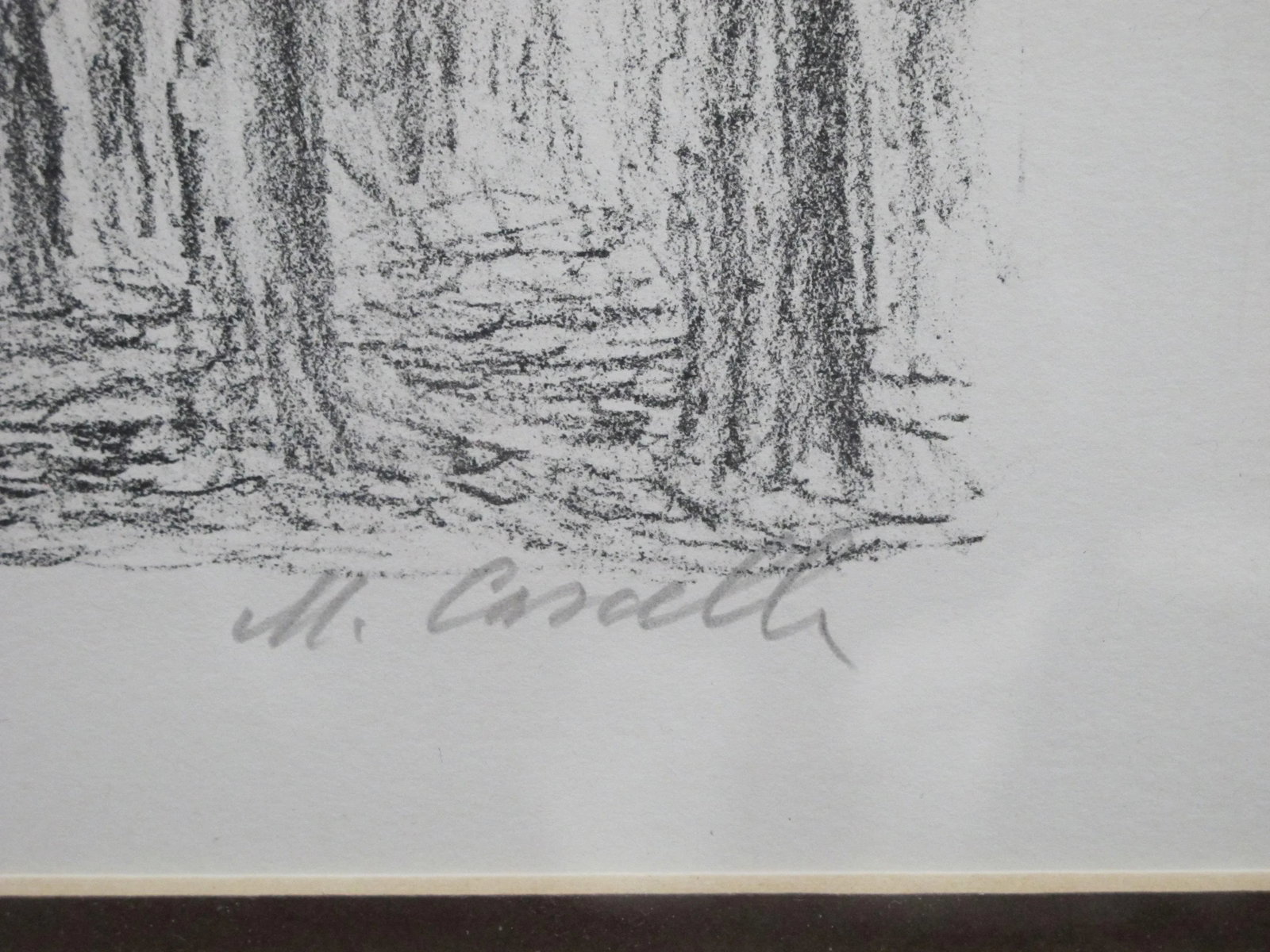 Michele Cascella Italy Limited Edition Signed Framed City Landscape Etching - 3