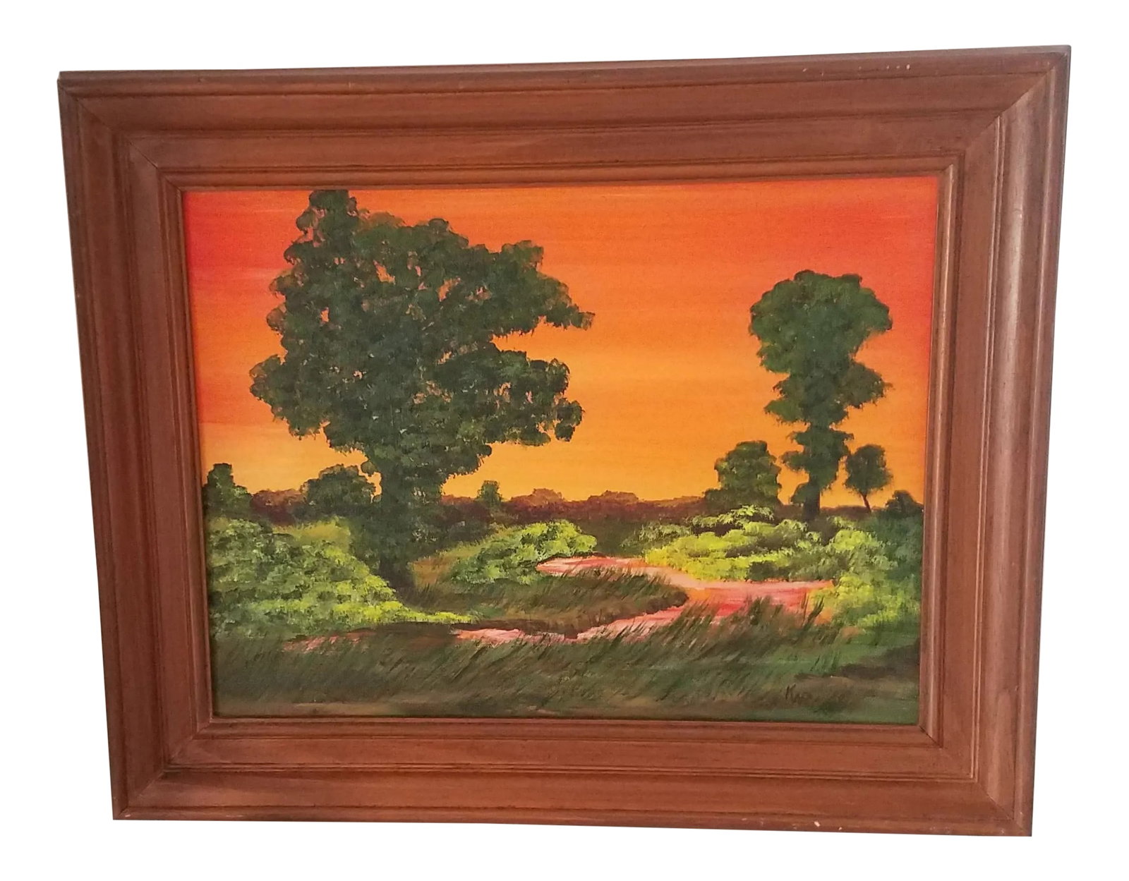 Oil on Canvas 3d Hawaiian Art Original Signed by Artist "Kap": "KAP" original signed oil on canvas Hawaiian 3D Art. The colors in this oil painting are so vibrant and vivid. You feel as if you were in Hawaii! This is the time to own real art. This painting will l