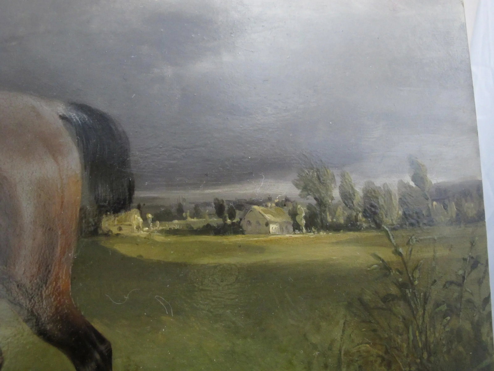 William Joseph Shayer Antique English Horse Portrait Oil Painting on Panel - 4
