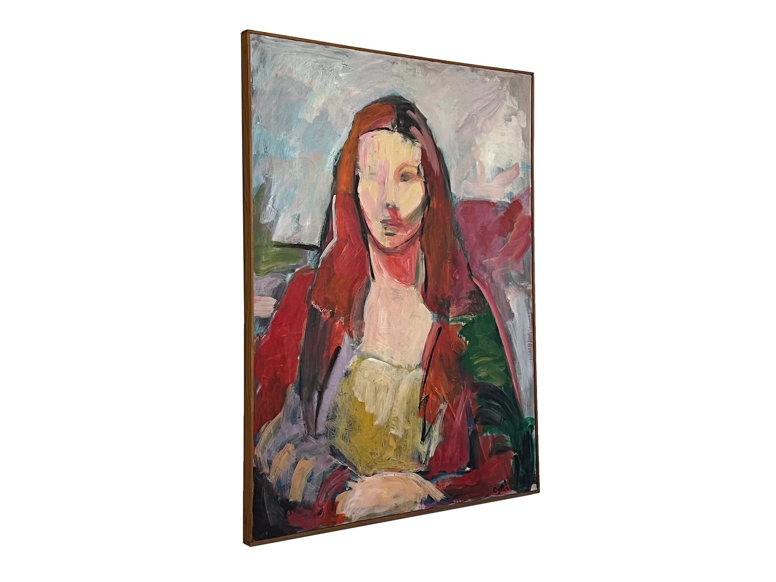 Painting of a Woman - Original Oil on Canvas - 2
