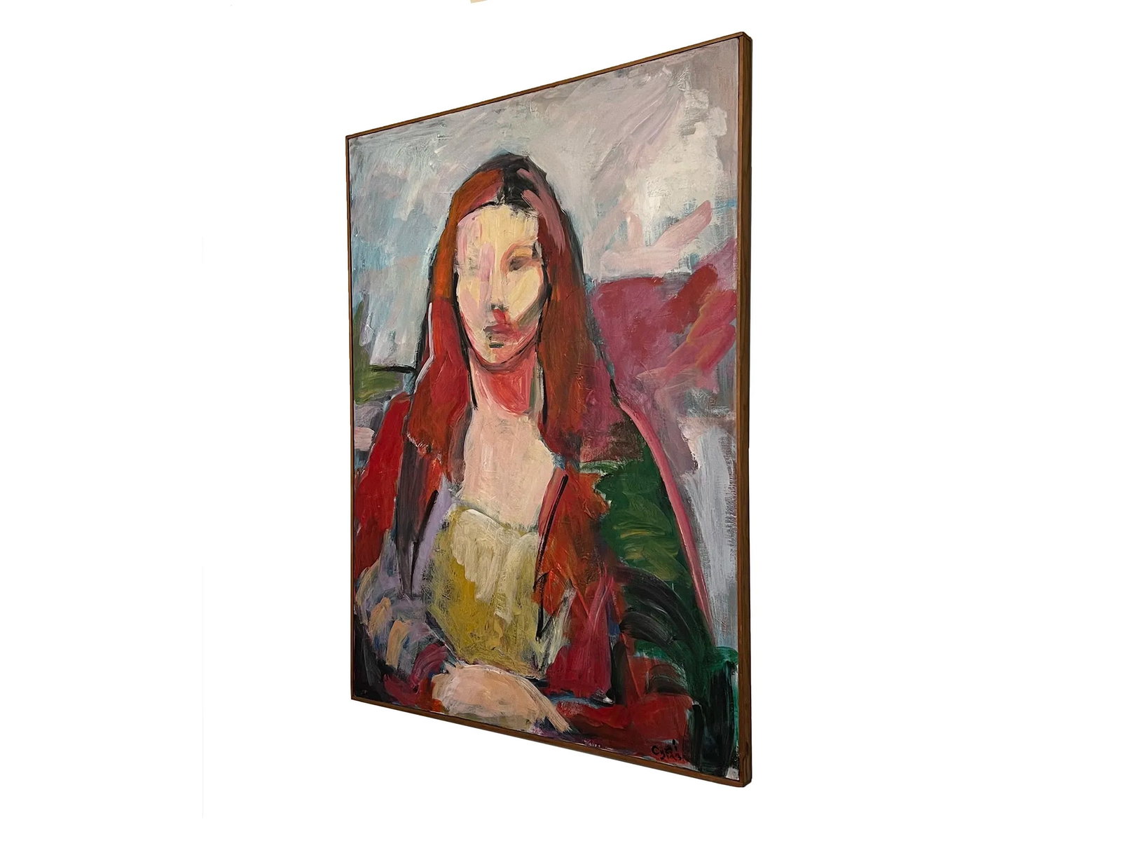 Painting of a Woman - Original Oil on Canvas - 3