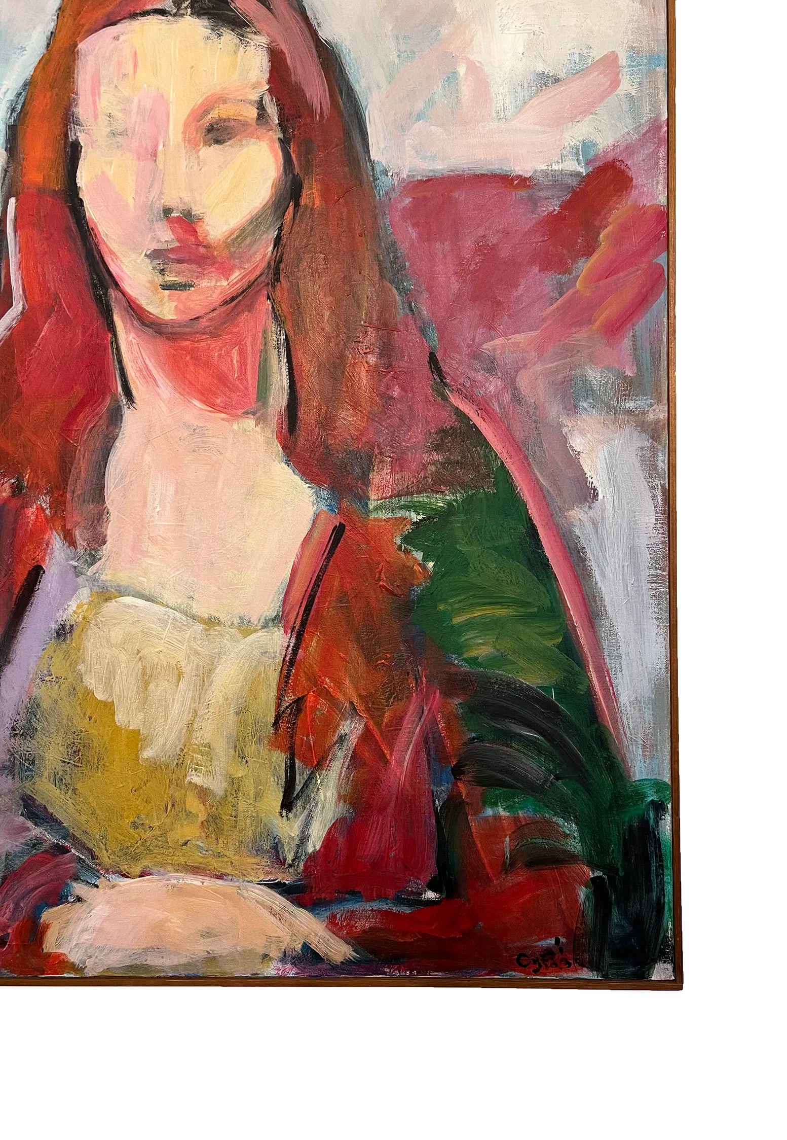 Painting of a Woman - Original Oil on Canvas - 4