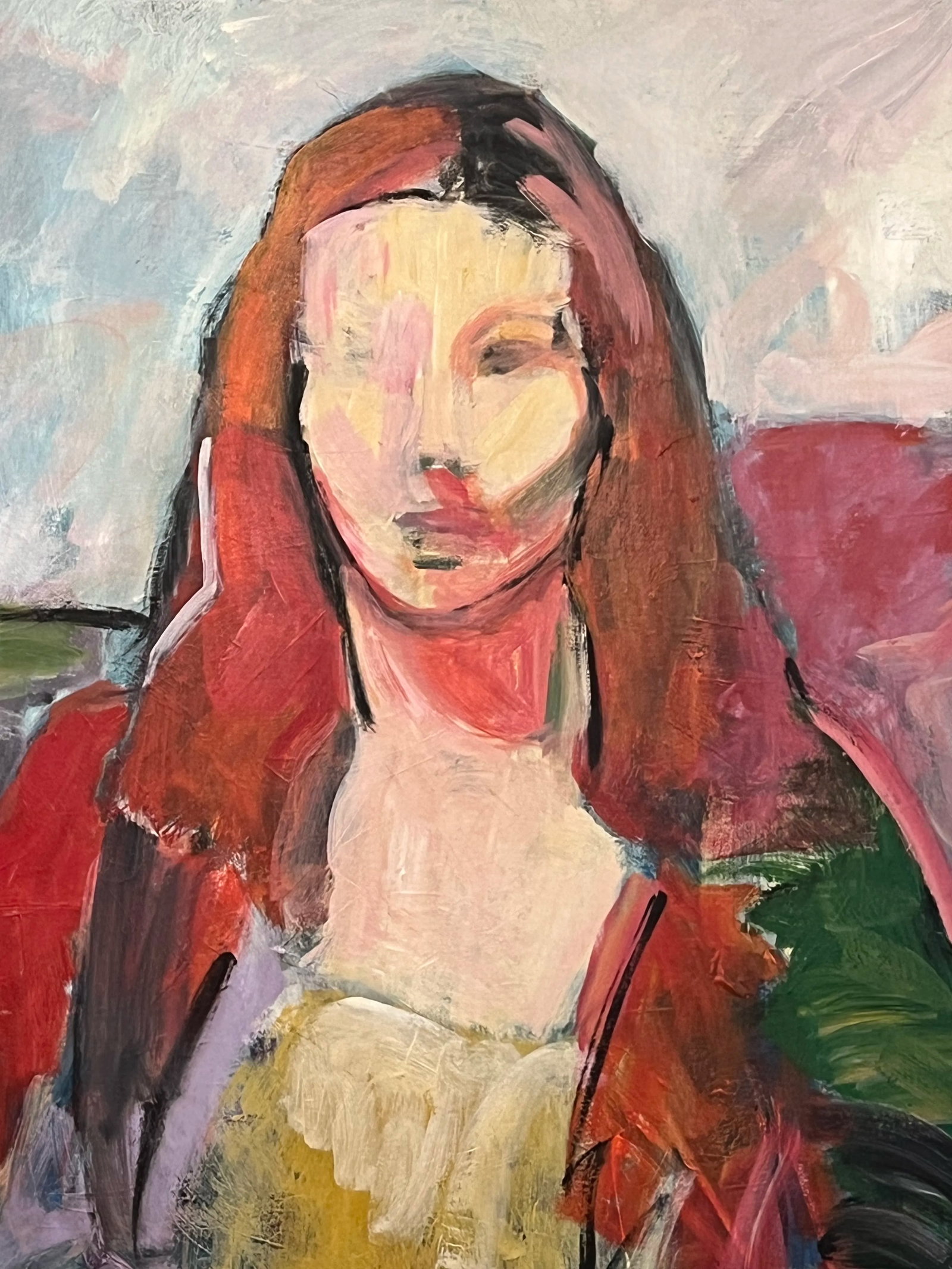 Painting of a Woman - Original Oil on Canvas - 5