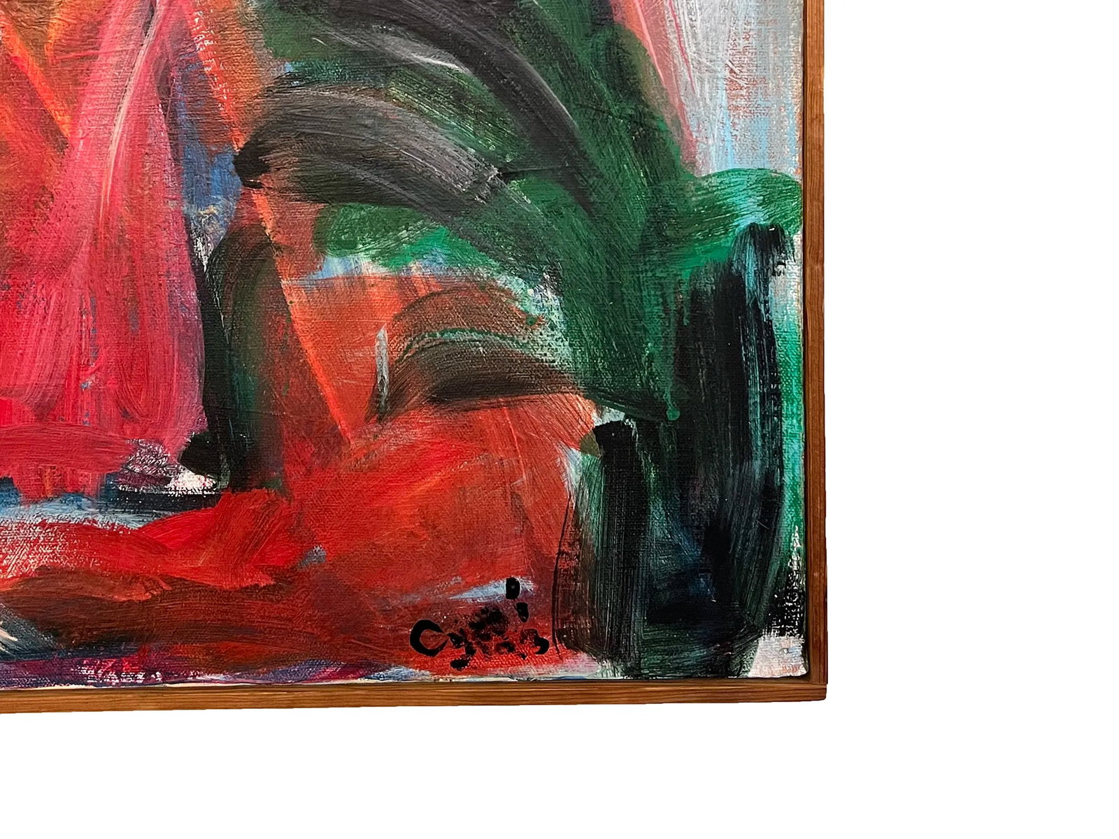 Painting of a Woman - Original Oil on Canvas - 9