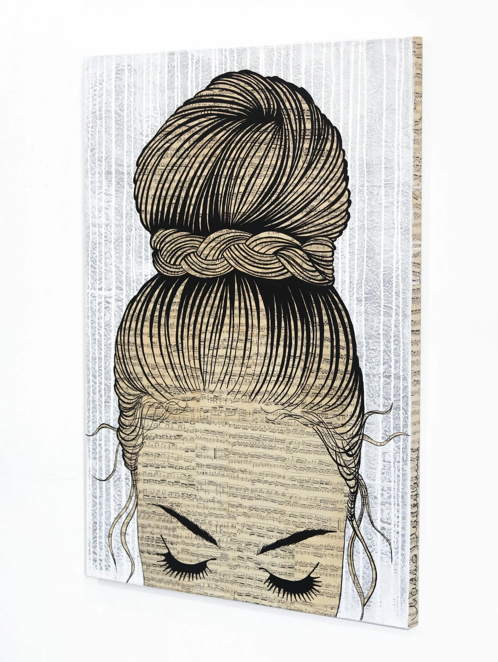 Large Figurative Original Artwork by Martina Niederhauser "Imagination Has No Limit" - 6