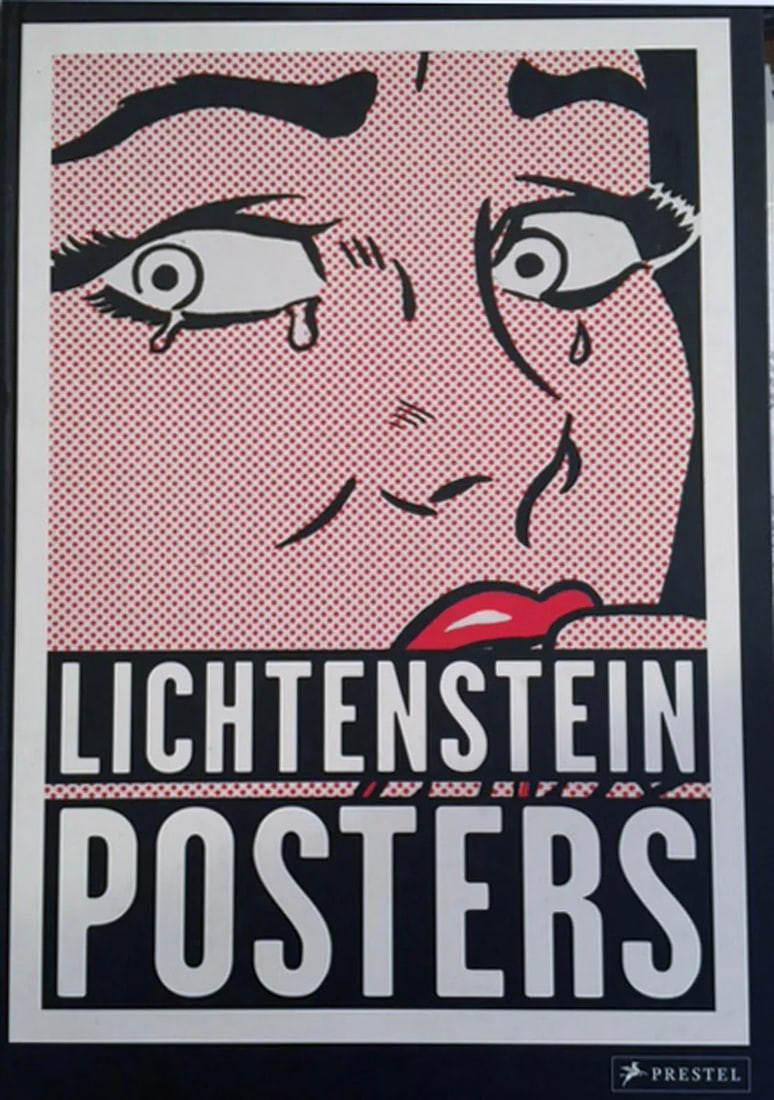 Roy Lichtenstein "Drowning Girl" by Roy Lichtenstein, Moma First Edition Billboard Museum Publicatio - 2