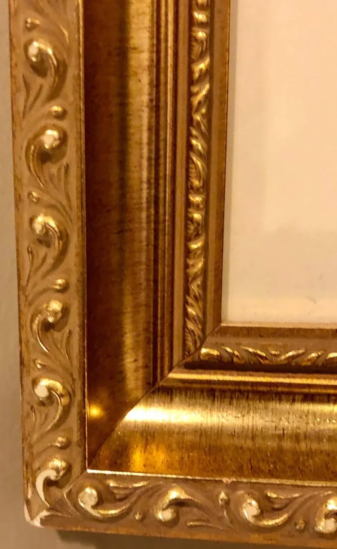 Lithograph by Patricia Govezensky of Two Woman Gilt Framed Signed - 11