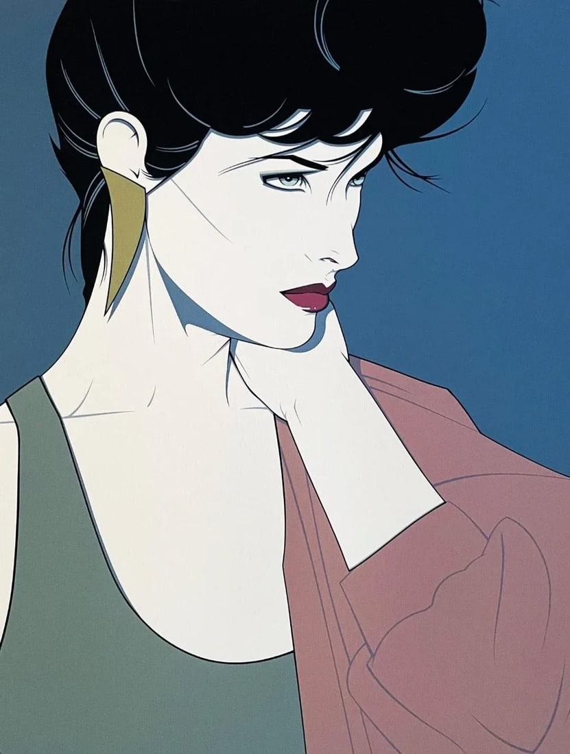 Patrick Nagel "Exhibition" Serigraph No. 10 - Mirage Editions, From the Collection of Lisah Runningh - 2