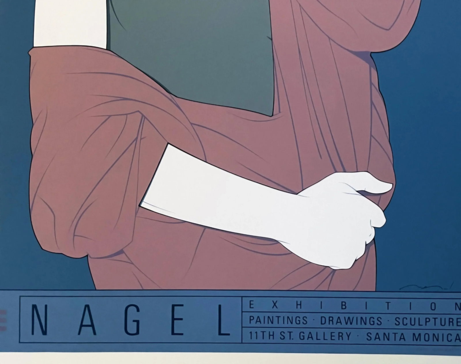 Patrick Nagel "Exhibition" Serigraph No. 10 - Mirage Editions, From the Collection of Lisah Runningh - 3