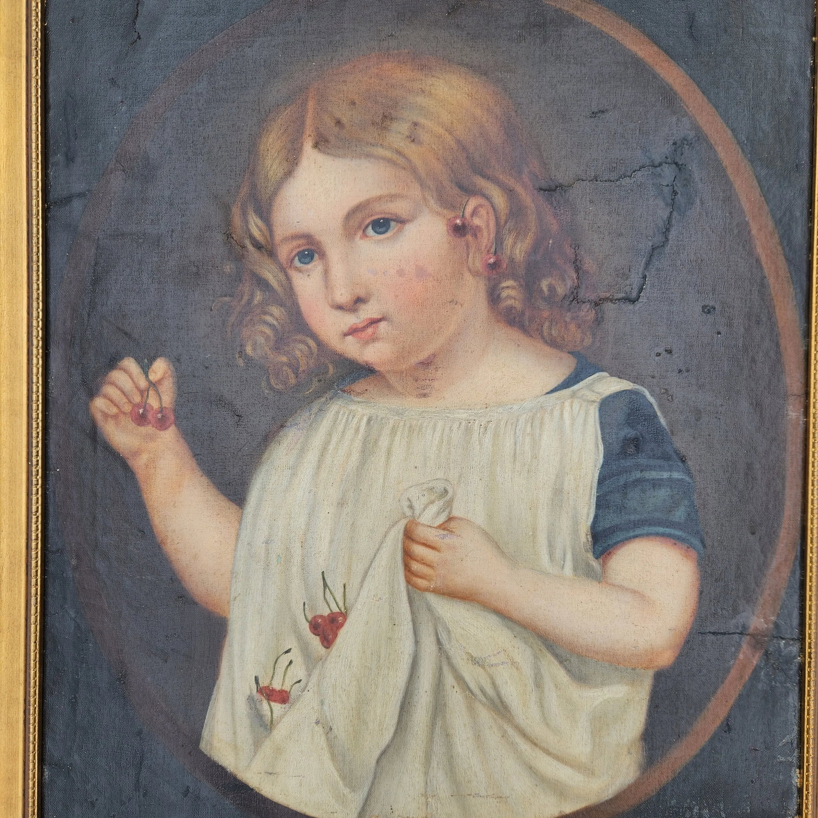 Irish 18th Century Portrait Painting of a Child - 3