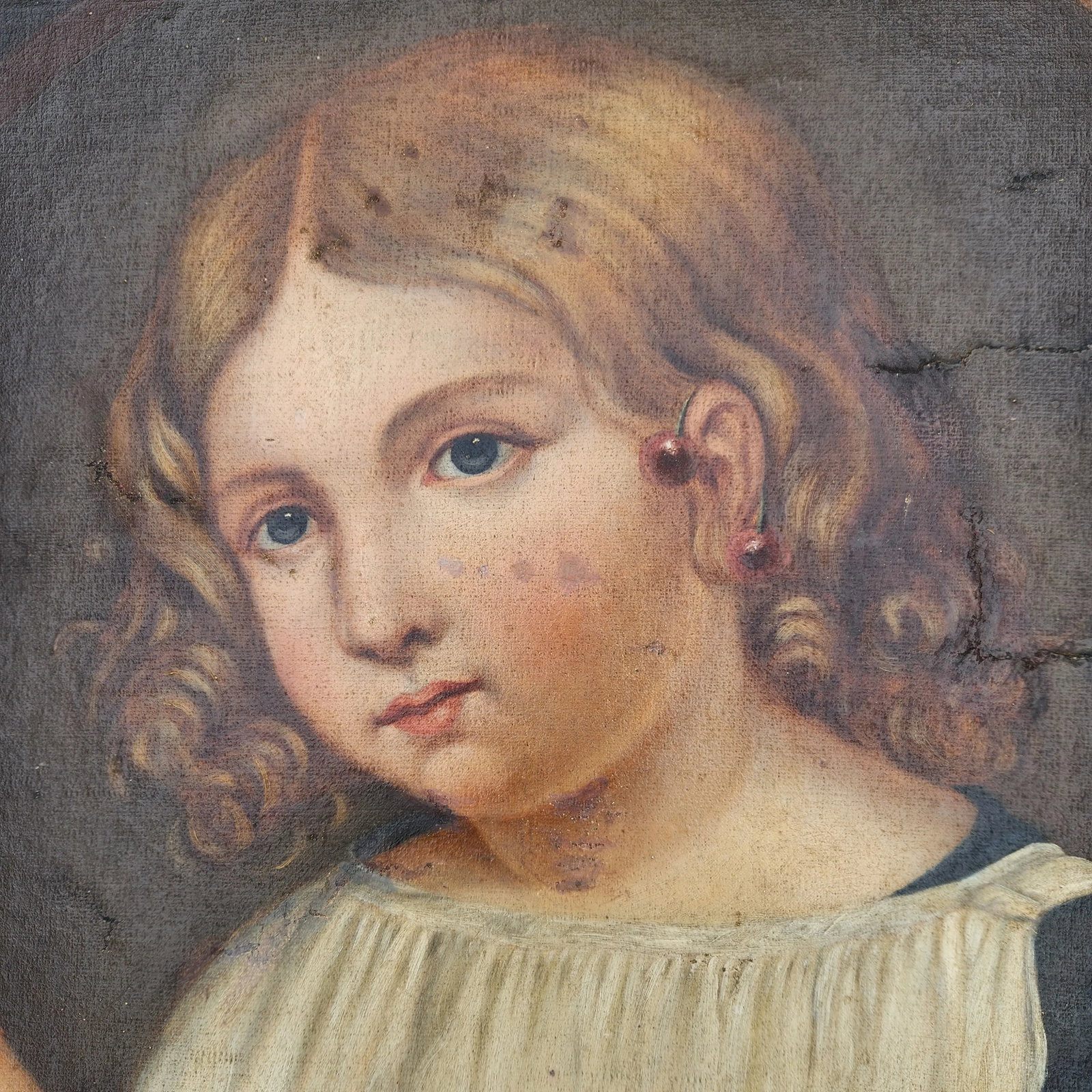 Irish 18th Century Portrait Painting of a Child - 4