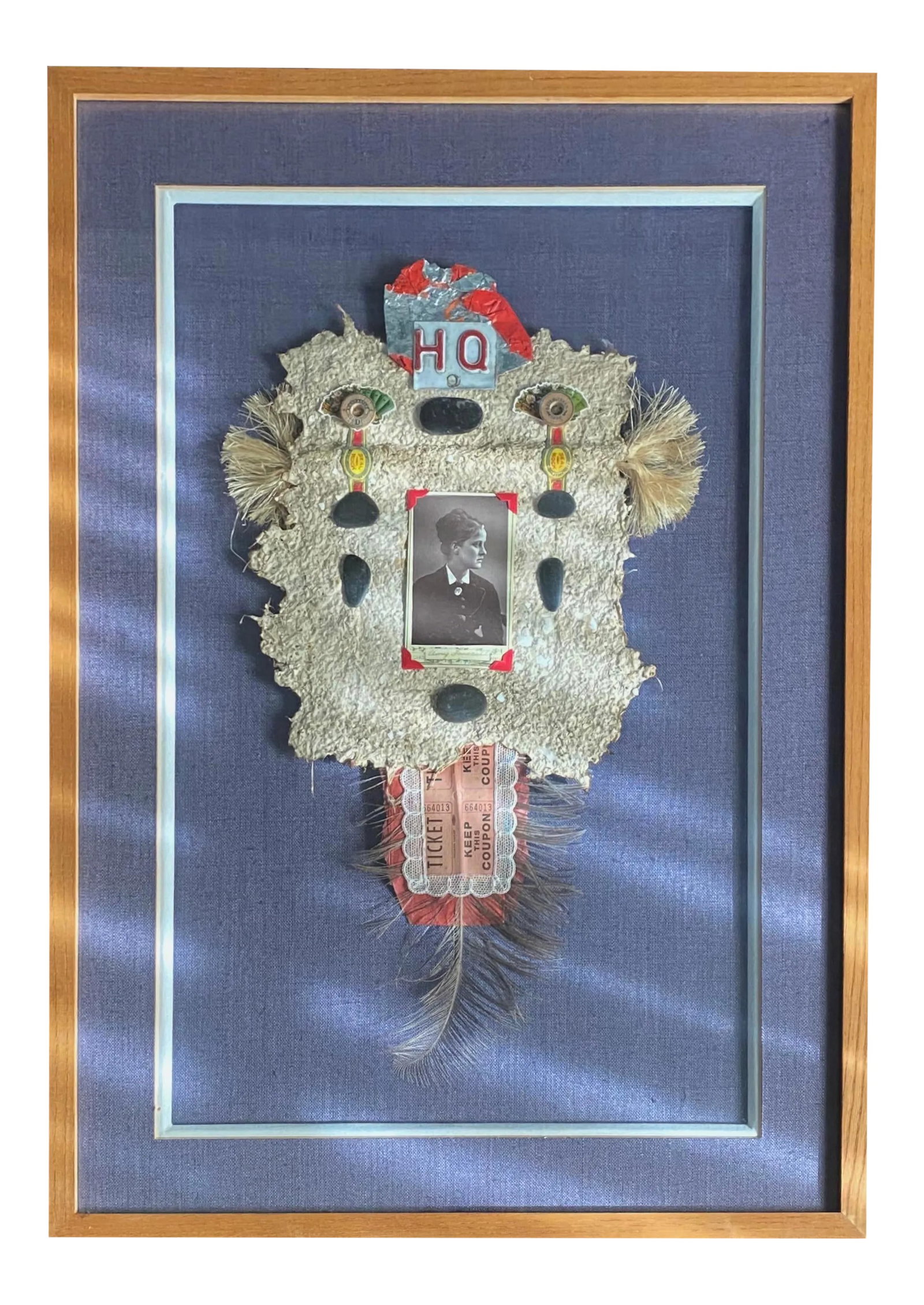 Framed Folk Art Memorial Assemblage (1 of 5)