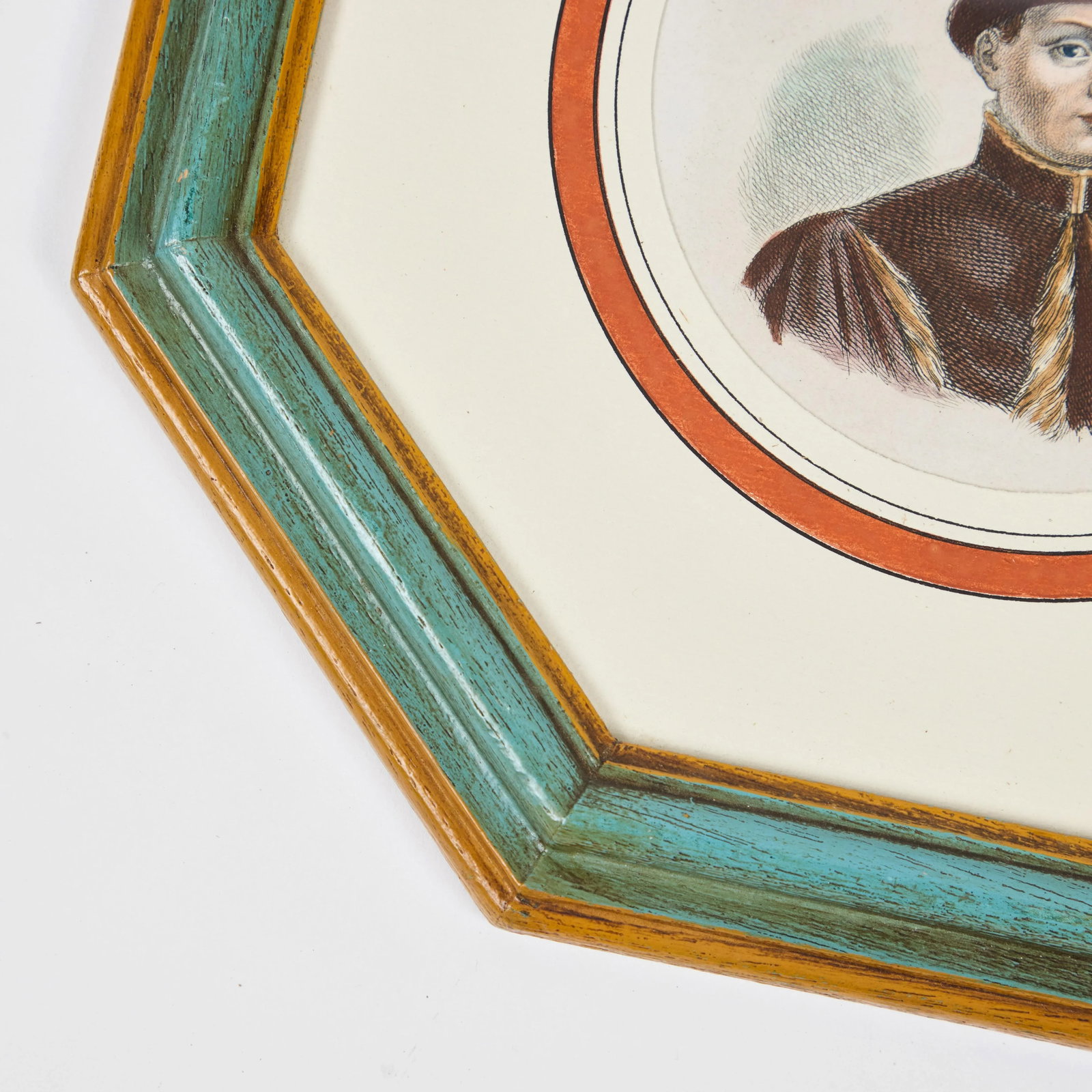 Antique Hand Colored Print of European Notable C 1800's | C - 5