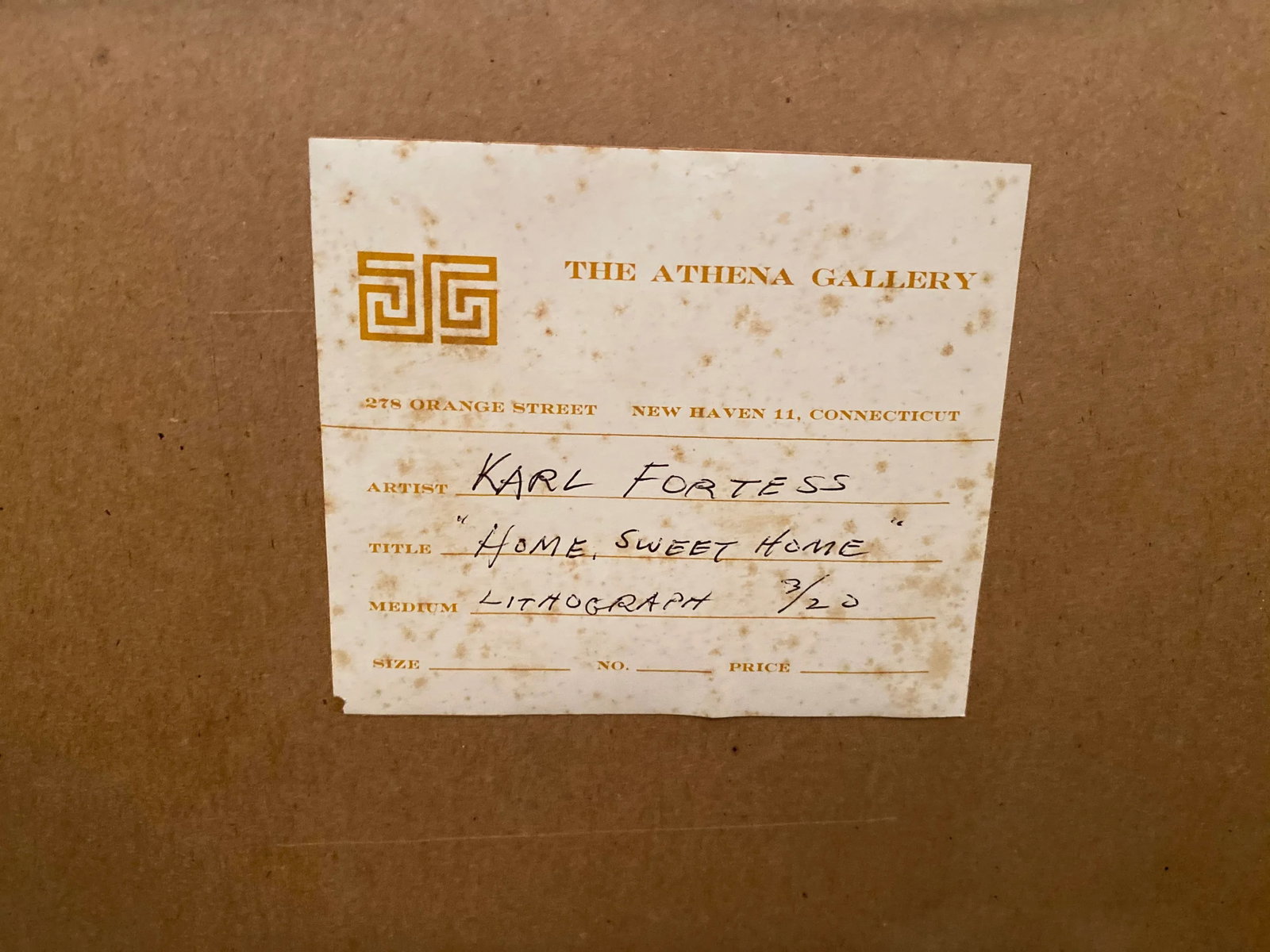 Vintage Surrealist Signed Lithograph by Karl Fortess - 8