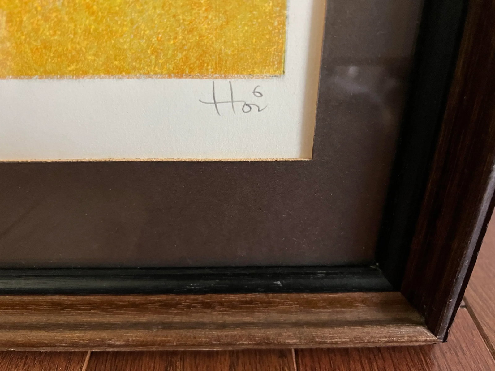 1970s Hoi LeBaDang Signed and Numbered C1974 Limited Lithograph "The Garden" No. 334/375, Framed - 3